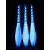 Trío clavas de luz led recargables 